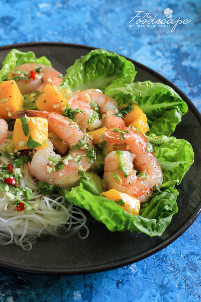 This Prawn & Mango Salad is the perfect summer salad, dressed with a Honey Chilli Lime salad dressing. It is the perfect salad idea, nutritious, healthy and balanced. Just what you need for a balanced meal. Salad Recipe. Meal Planning.